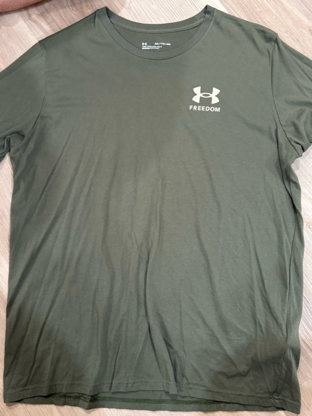 Under Armour Freedom Men's Olive Short Sleeve Performance Tee